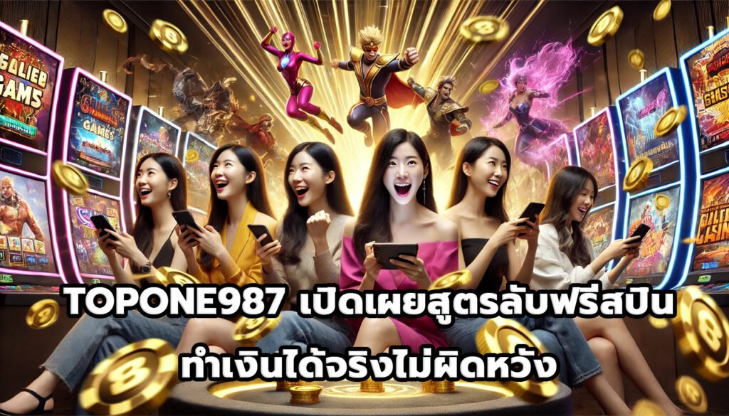 TOPONE987 เปิดเผยสูตรลับฟรีสปิน ทำเงินได้จริงไม่ผิดหวัง