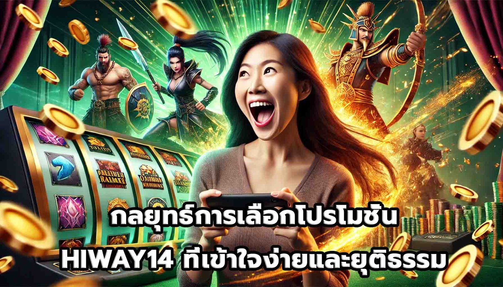 กลยุทธ์การเลือกโปรโมชั่น HIWAY14 ที่เข้าใจง่ายและยุติธรรม-14