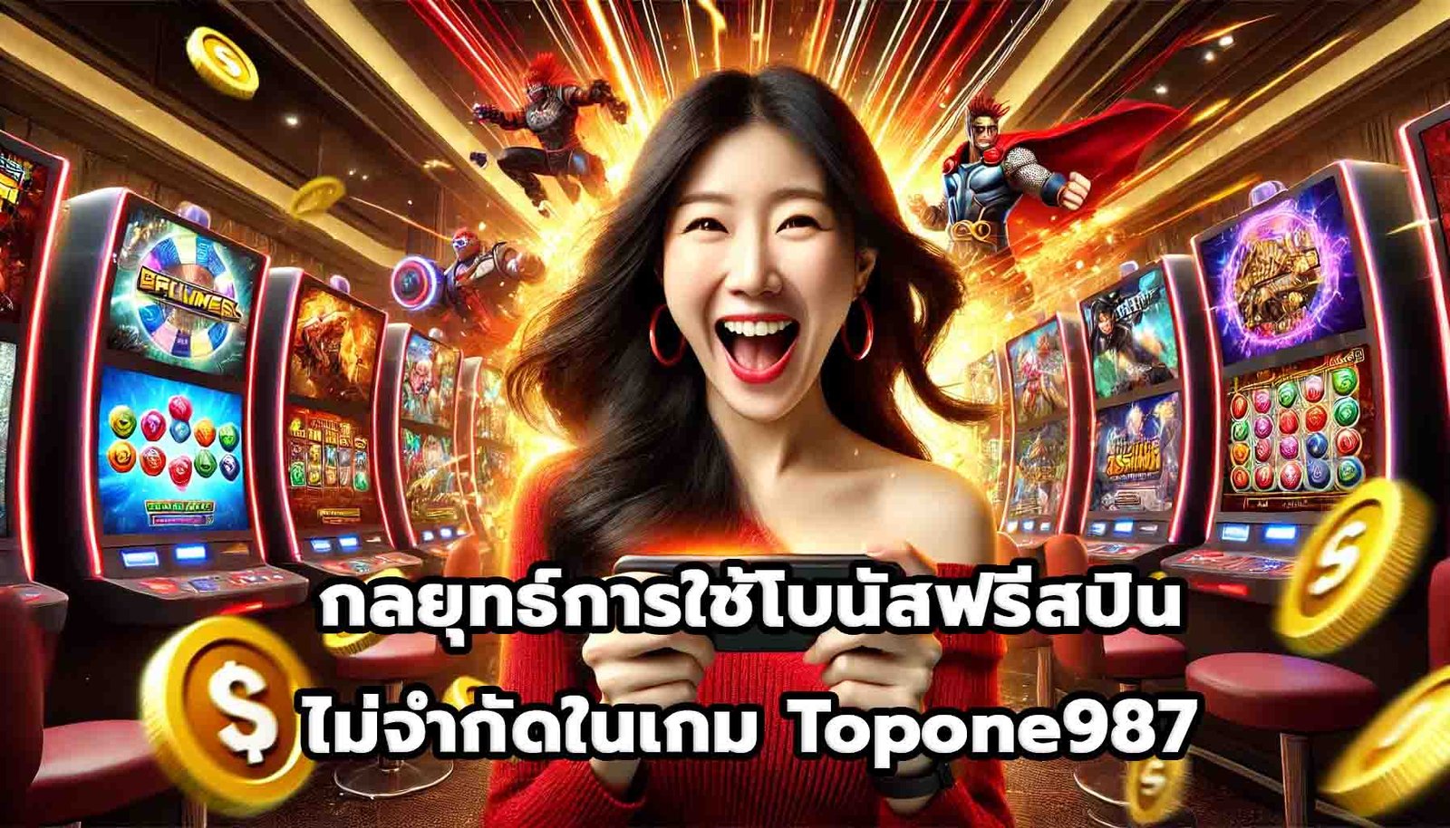 กลยุทธ์การใช้โบนัสฟรีสปินไม่จำกัดในเกม Topone987-10