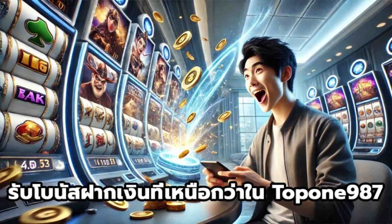 รับโบนัสฝากเงินที่เหนือกว่าใน Topone987-1