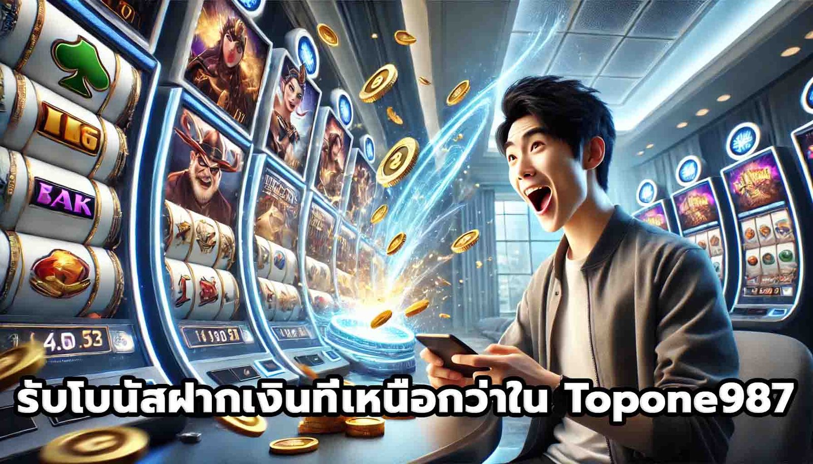 รับโบนัสฝากเงินที่เหนือกว่าใน Topone987-1