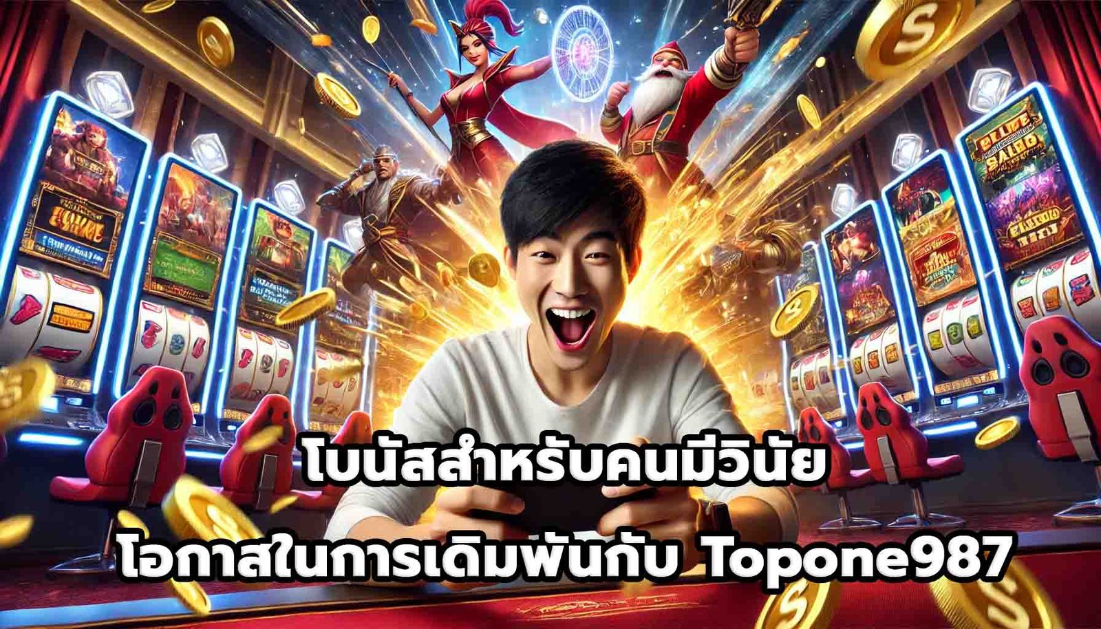 โบนัสสำหรับคนมีวินัย โอกาสในการเดิมพันกับ Topone987-3